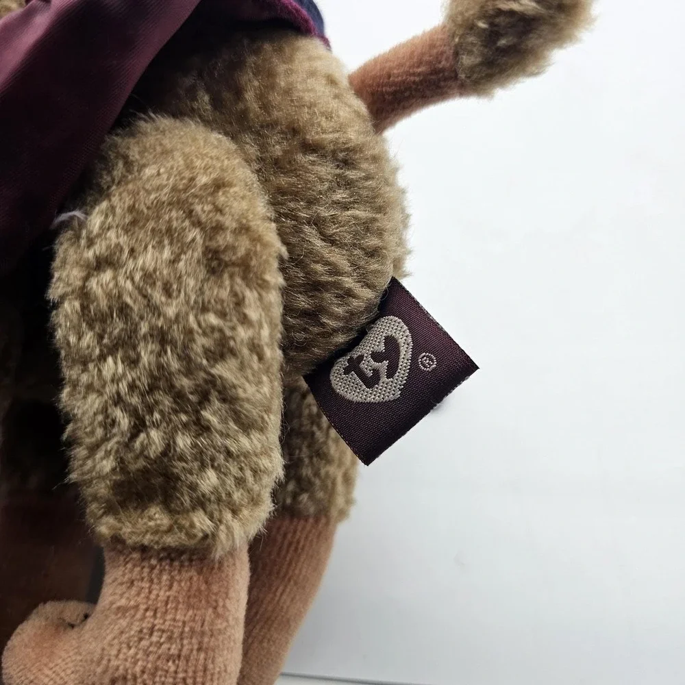 Vintage Ty Camel Plush‎ Stuffed Animal Toy Small Brown Saddle 1993 Washable Cute